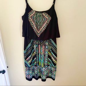 Colorful Strap Dress